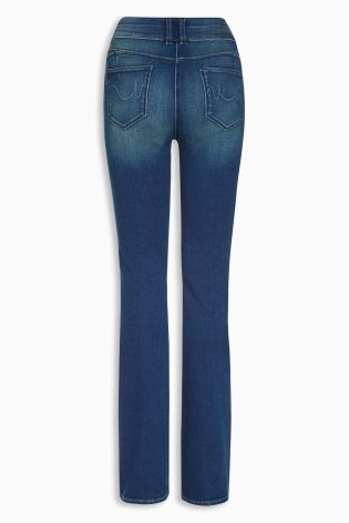 High Waist Enhancer Boot Cut Jeans